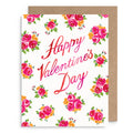 Flowery Valentine Card