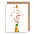 Poppin' Hearts Love Card