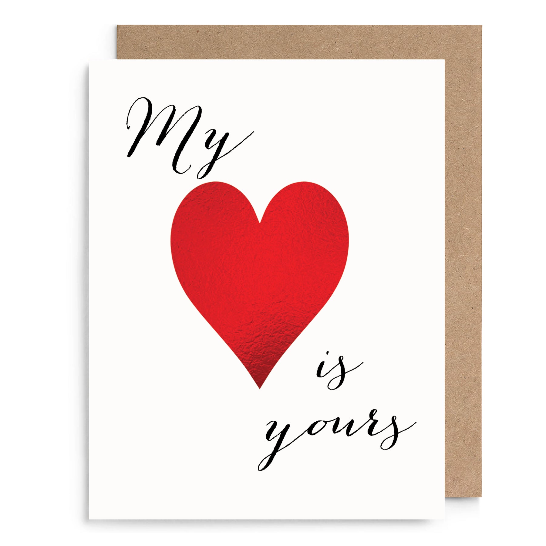 My Heart is Yours Card