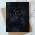 Our Love is Cosmic Card