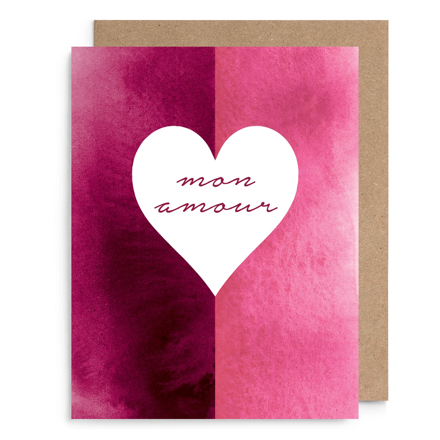 Mon Amour Love Card