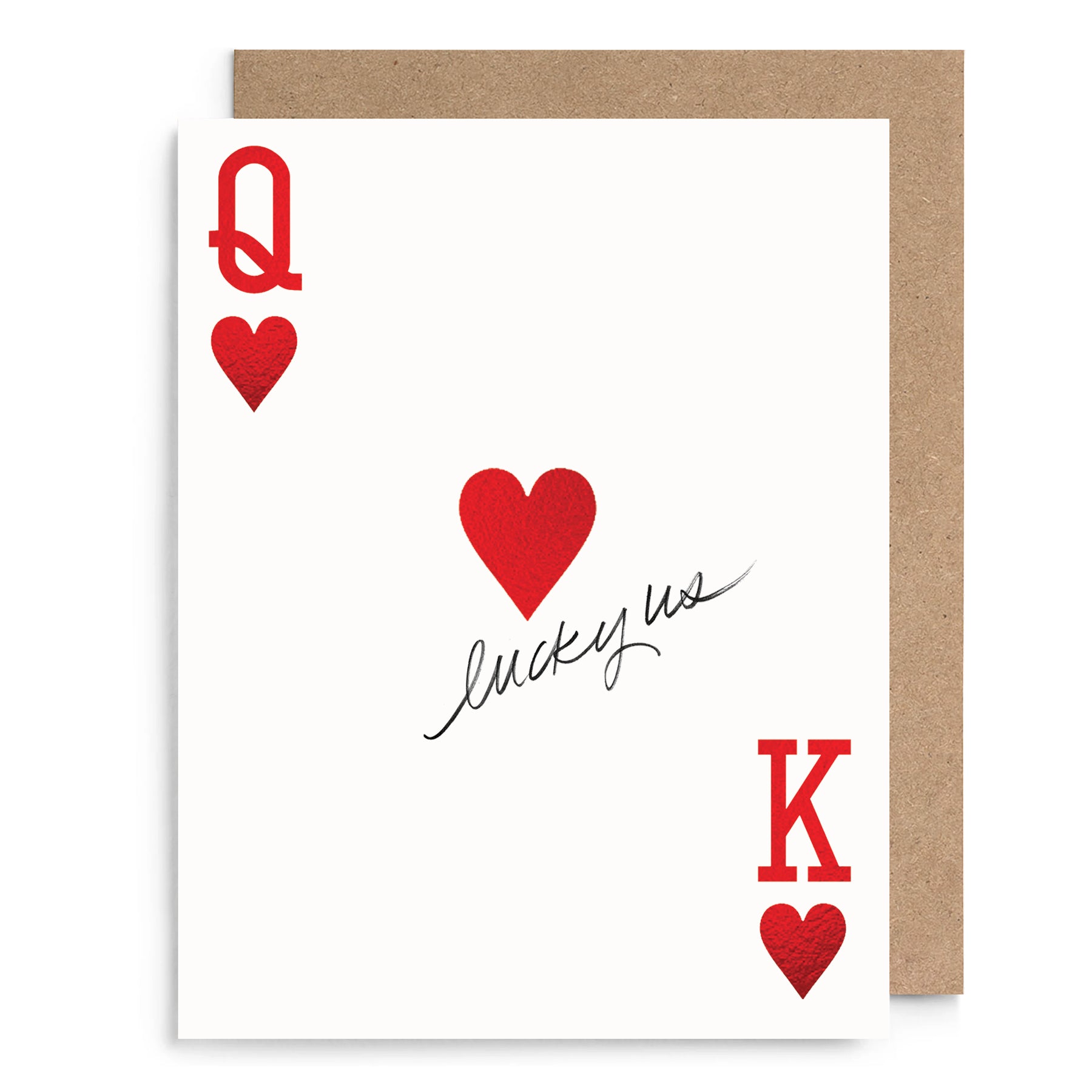 Lucky Us Love Card