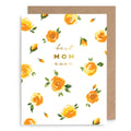 Best Mom Ever Roses Card