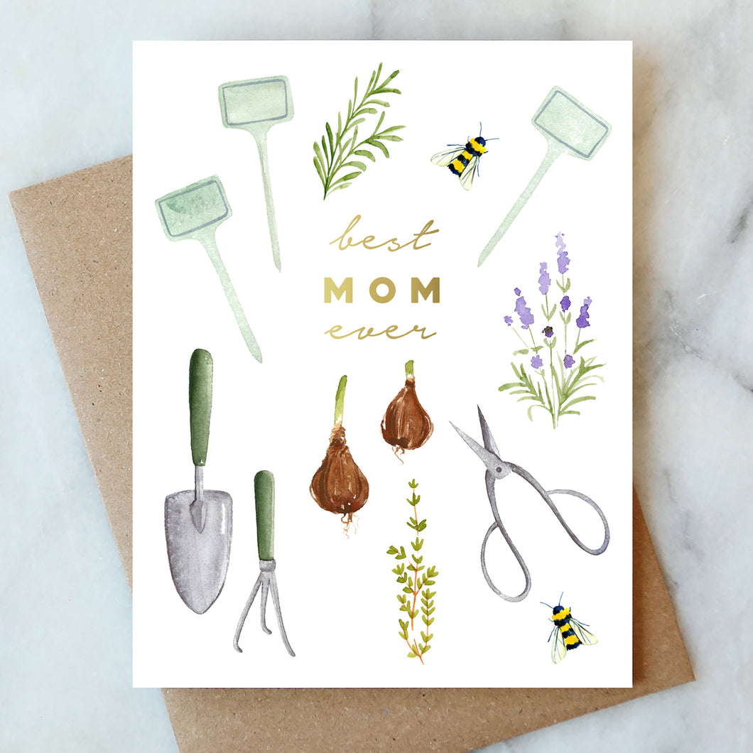 Gardening Mom Card