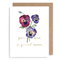 Pansy Mom Card