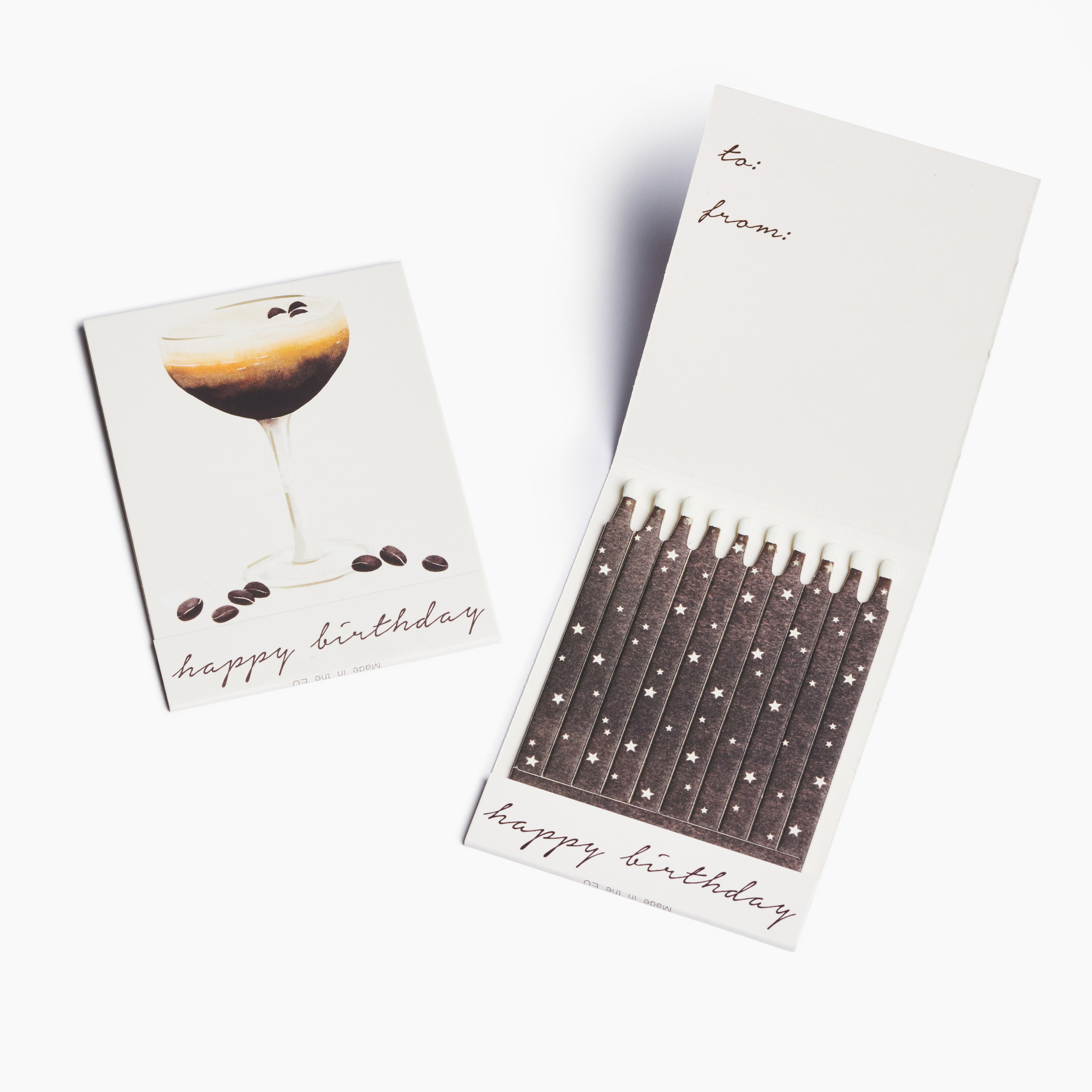 Espresso Martini Birthday Match Card®