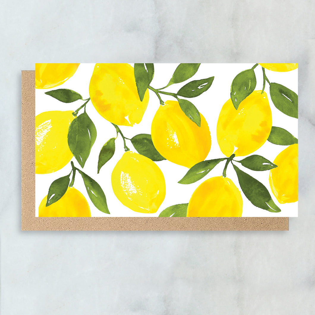Lemon Mini Cards- Boxed Set of 6