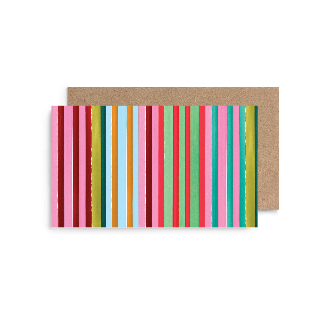 Multi Stripe Mini Cards- Boxed Set of 6