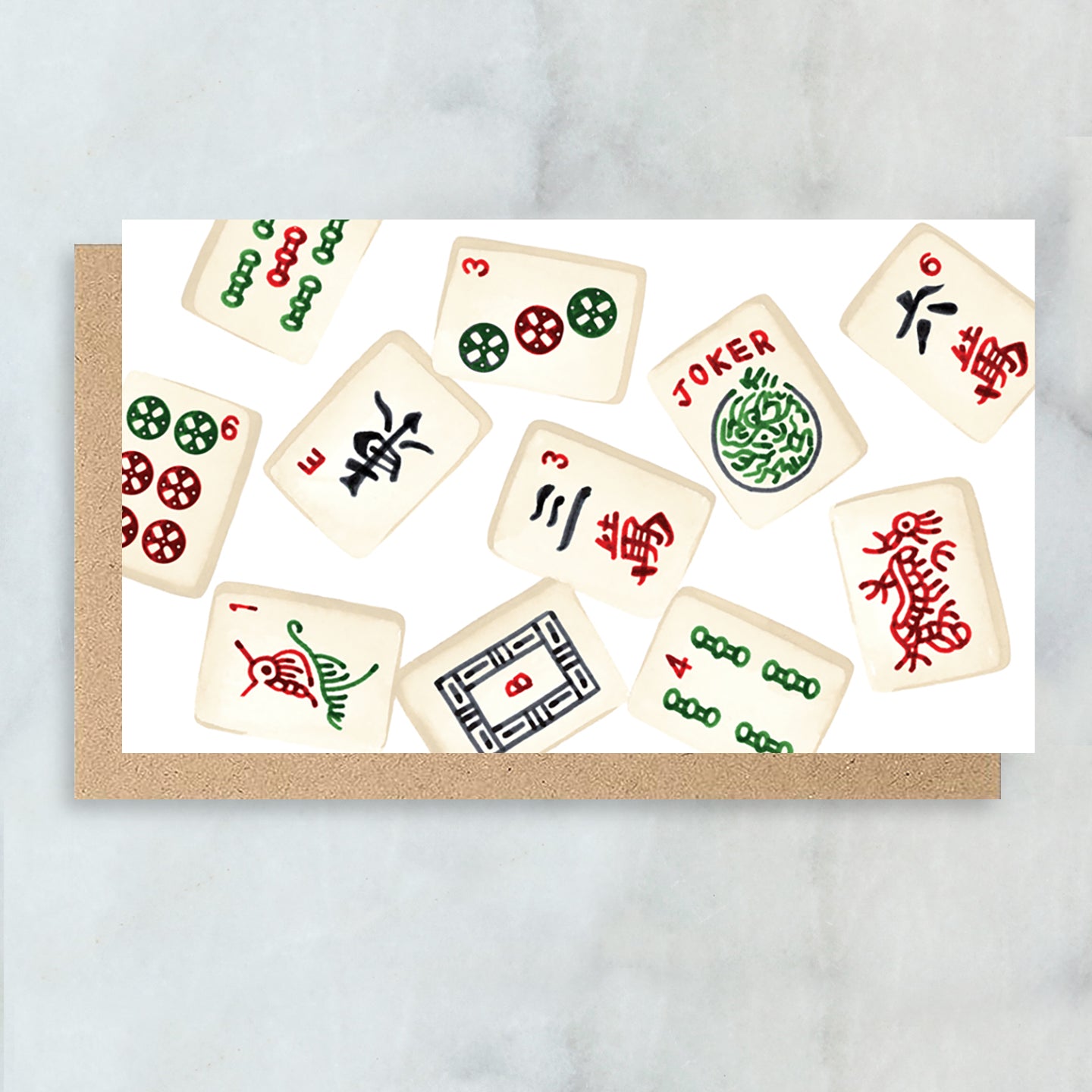 Mahjong Mini Cards - Boxed Set of 6