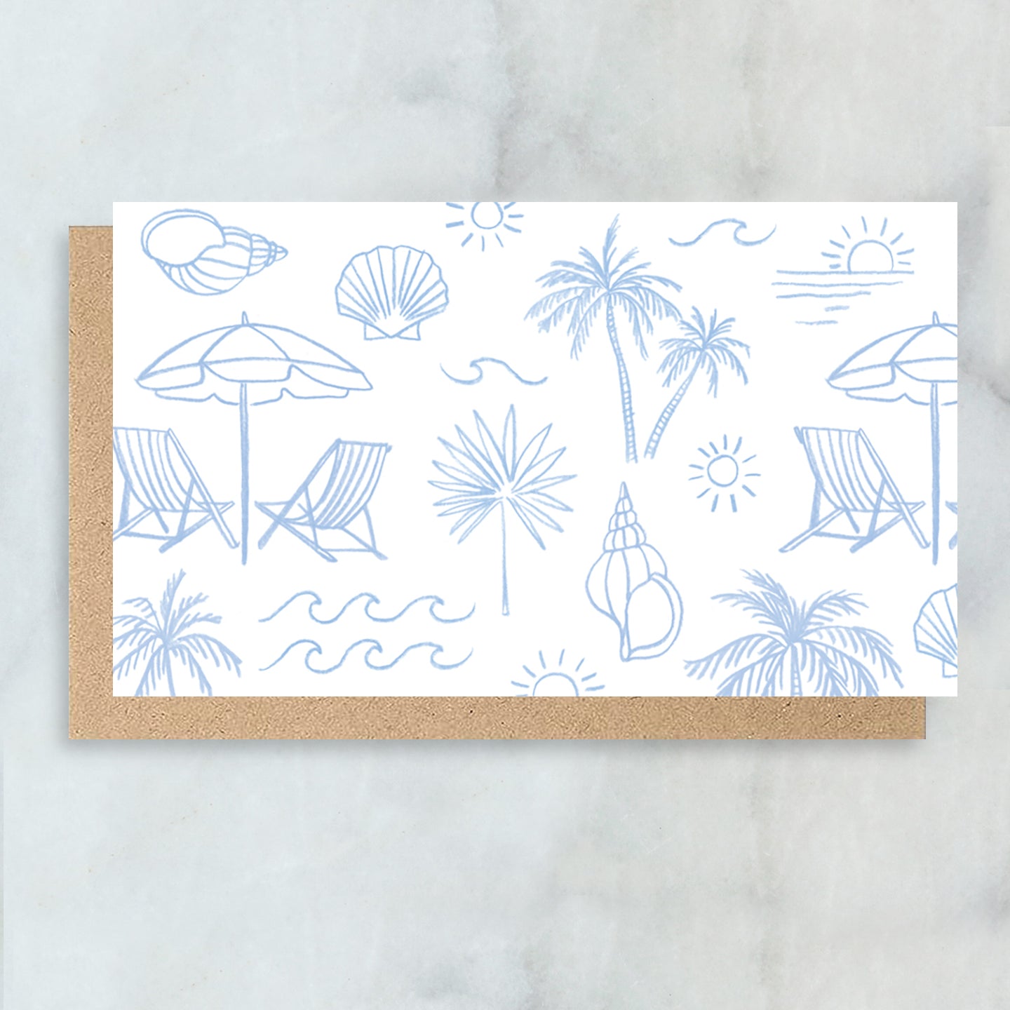 Beachy Mini Cards - Boxed Set of 6