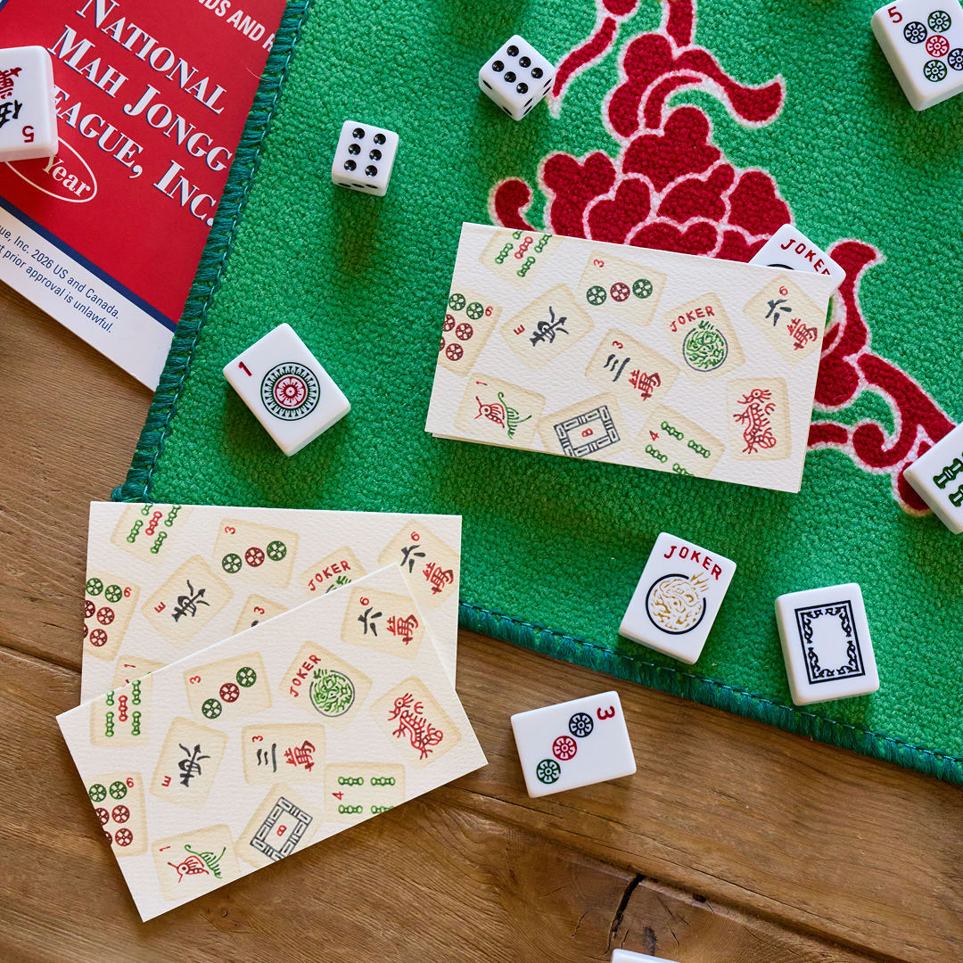 Mahjong Mini Cards - Boxed Set of 6