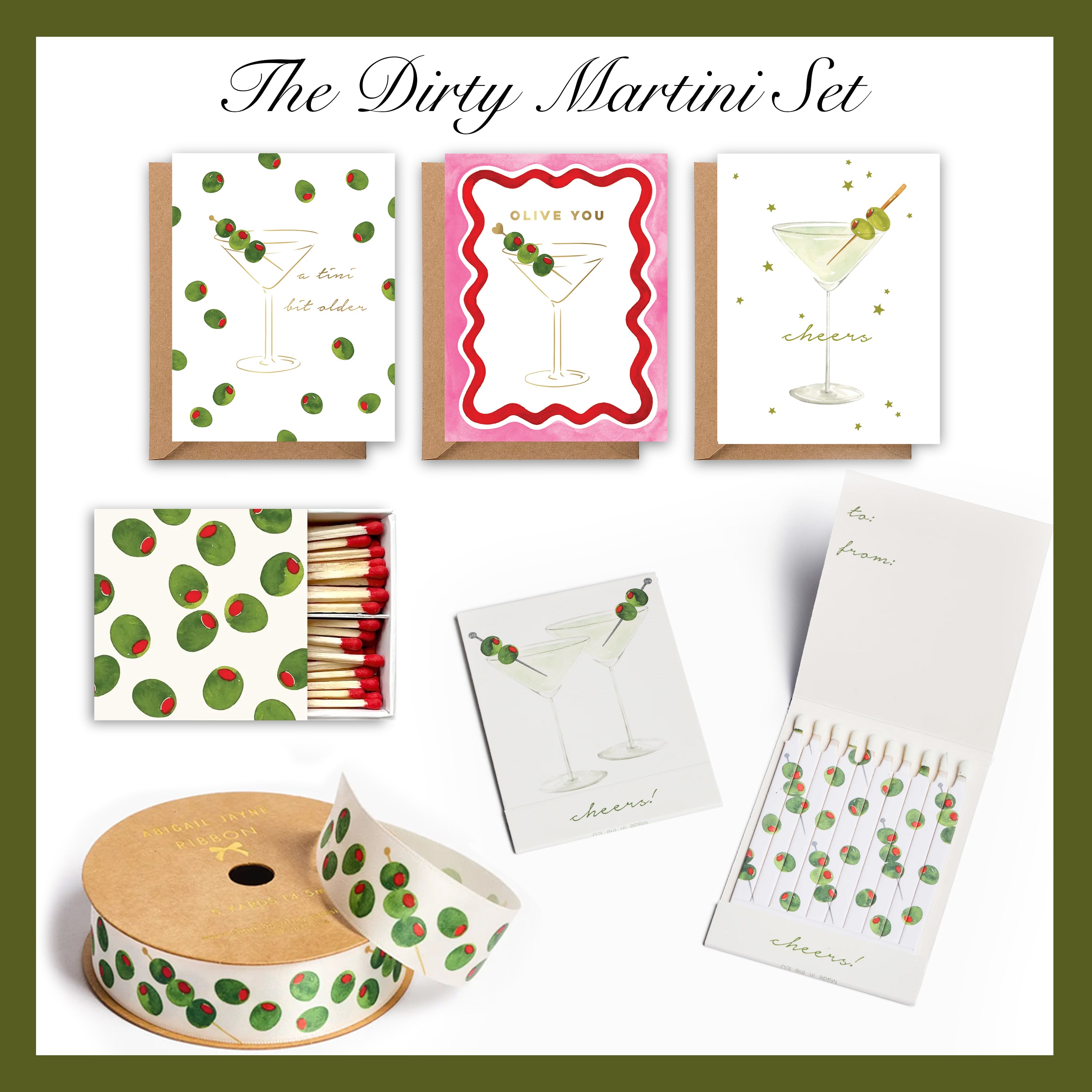 The Dirty Martini Set
