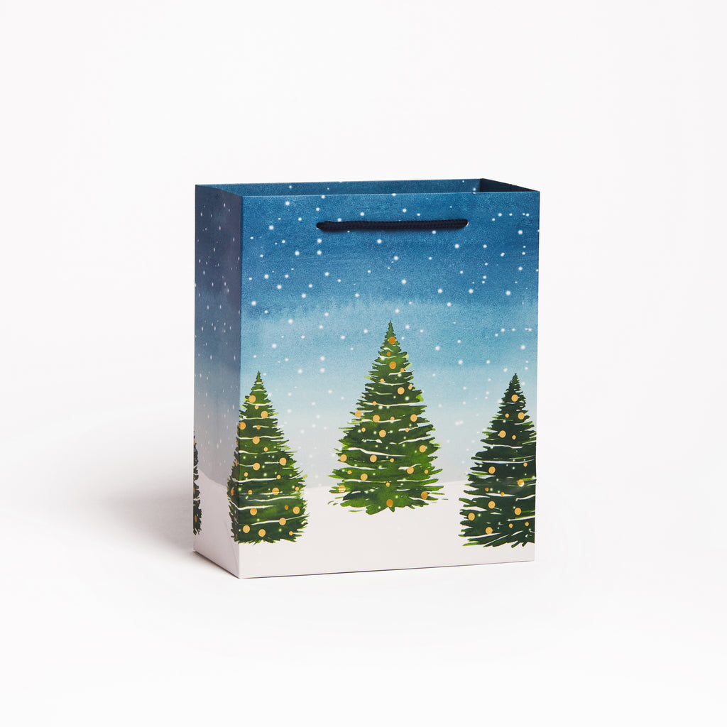Snowy Trees Gift Bag