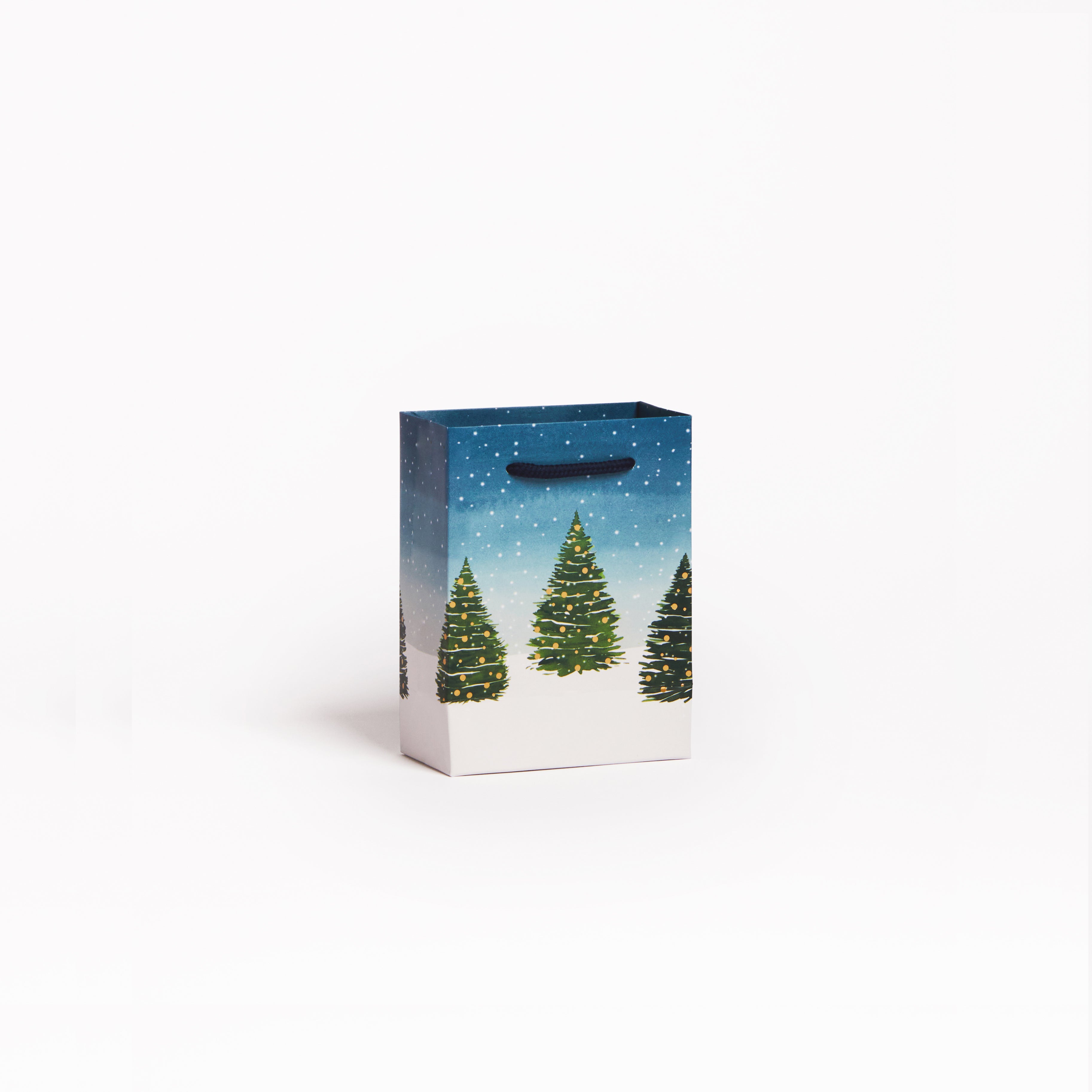 Snowy Trees Small Gift Bag