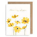 Daisy Sympathy Card