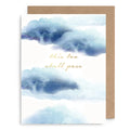 Cloudy Sympathy Card