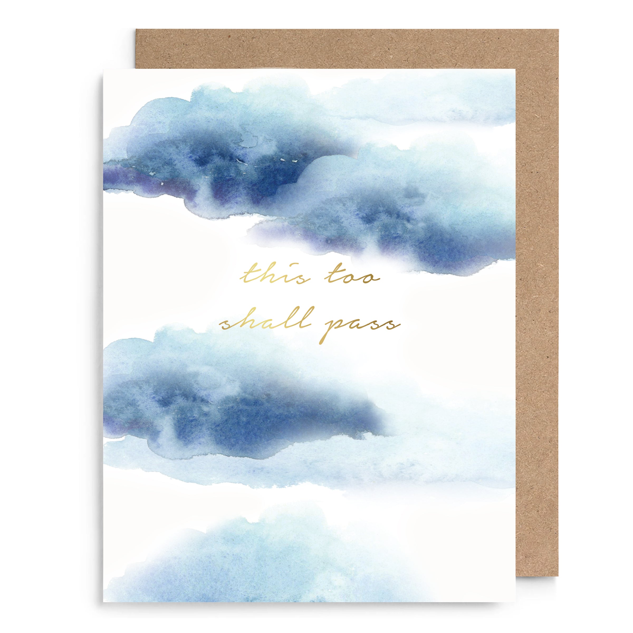 Cloudy Sympathy Card