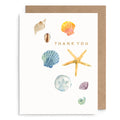 Shells Thank You Card