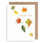 Fall Leaves Thank You Card