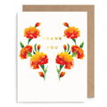 Marigold Thank You Card