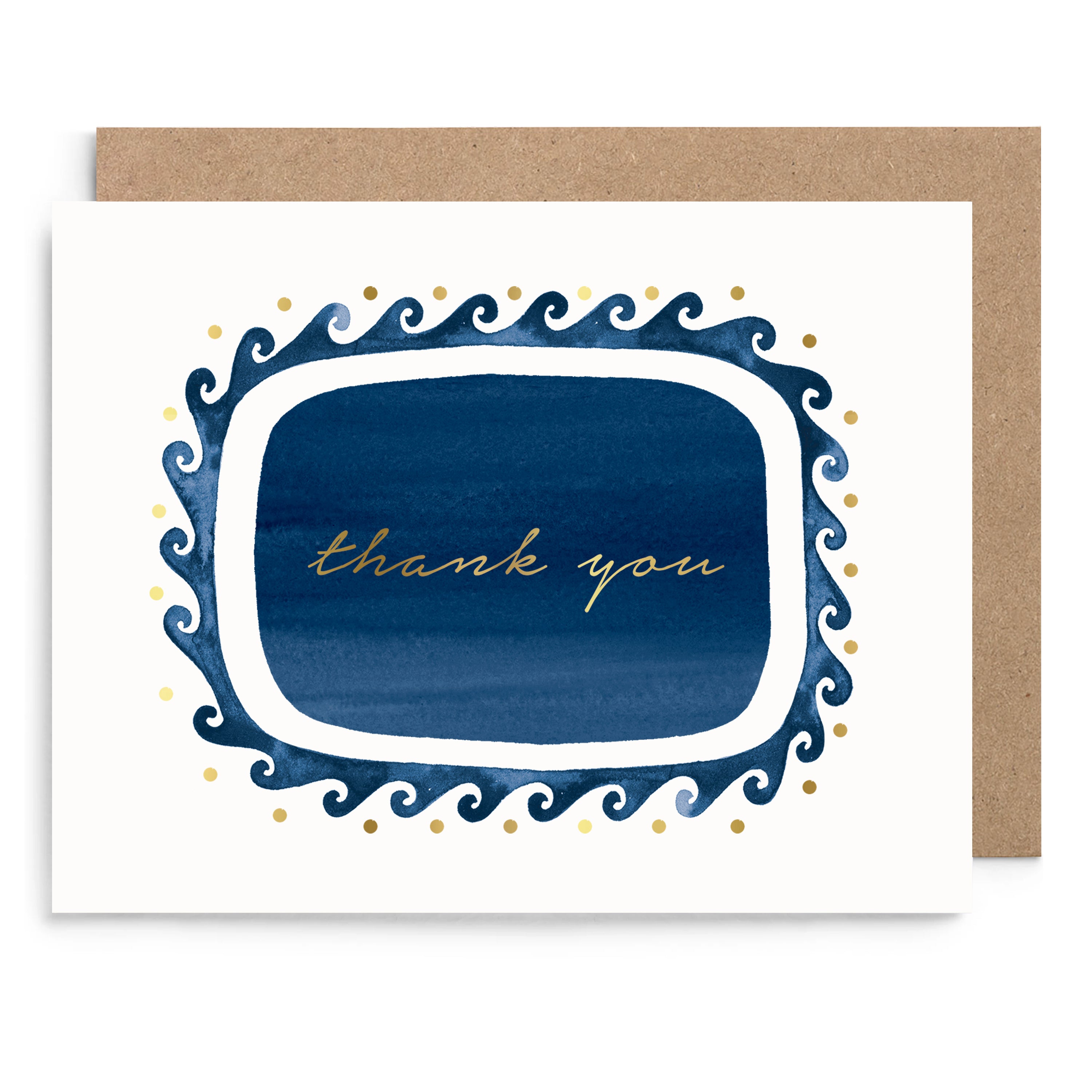 Santorini Thank You Card
