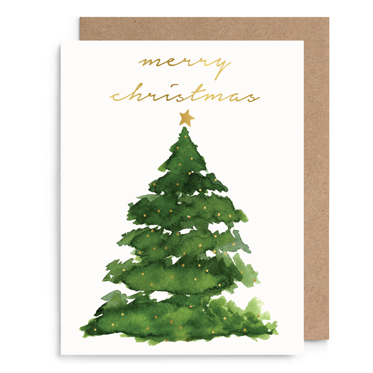 Merry Christmas Tree Card