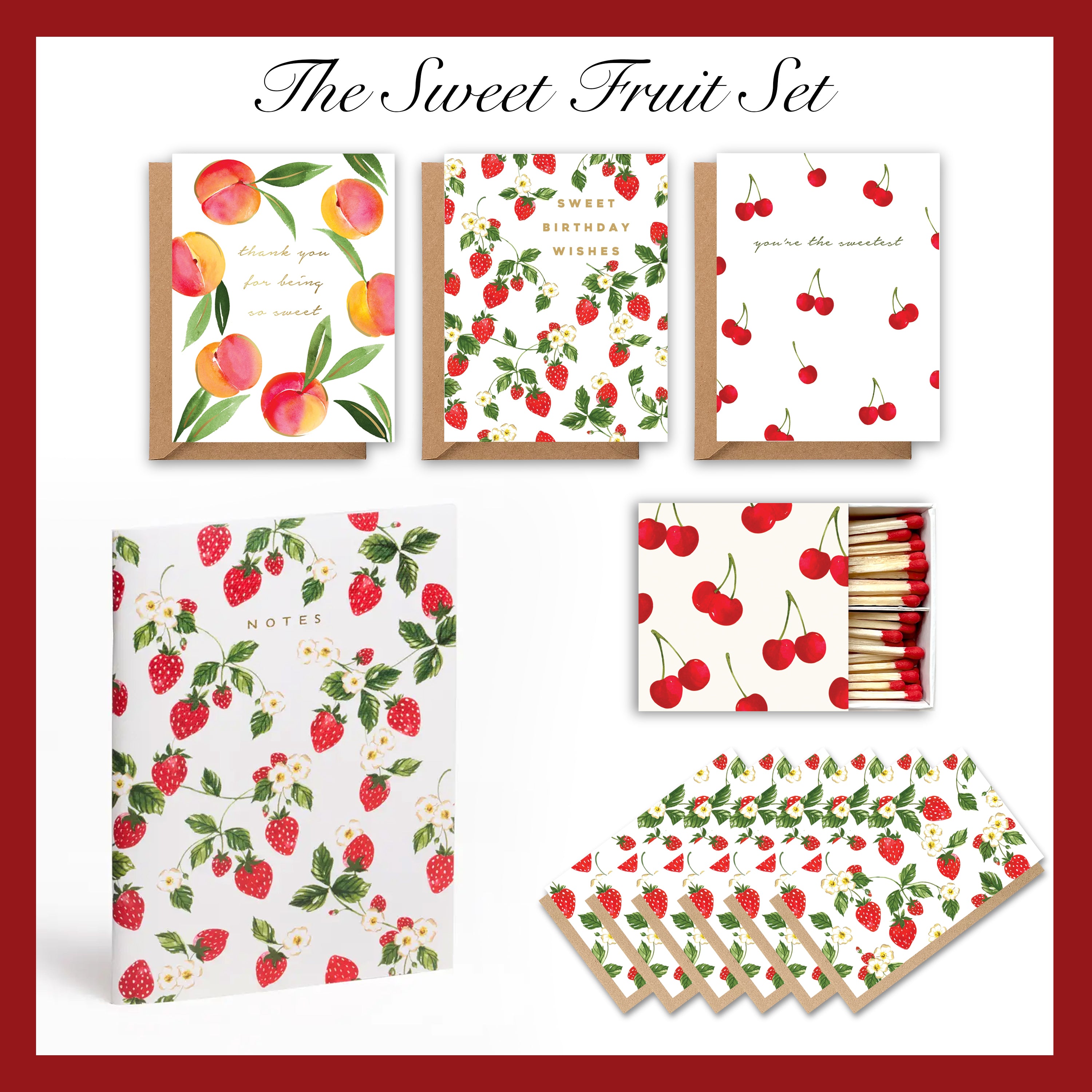 The Sweet Fruit Set
