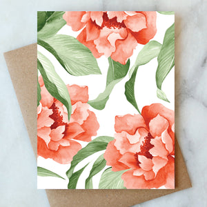 Blooms Blank Card - Box Set of 6