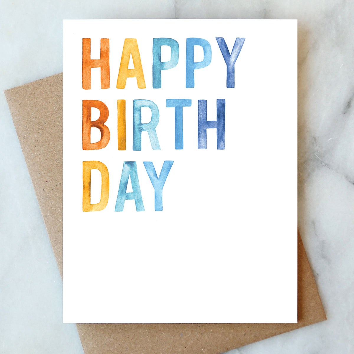 Bold Happy Birthday Card – Abigail Jayne Design