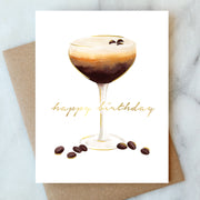 Espresso Martini Card