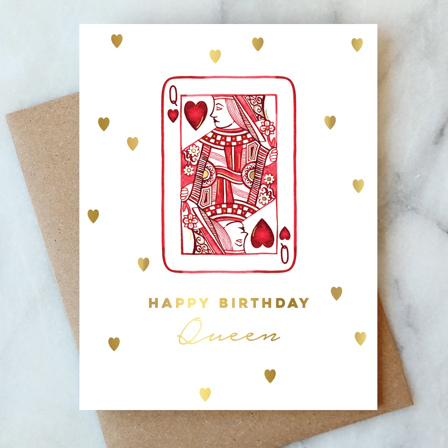 Happy Birthday My Queen Regal Birthday Card By Slice of Pie