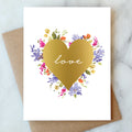 Love Floral Card