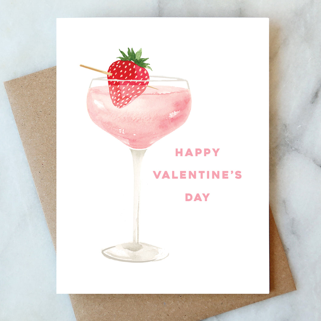 Valentine Cocktail Card
