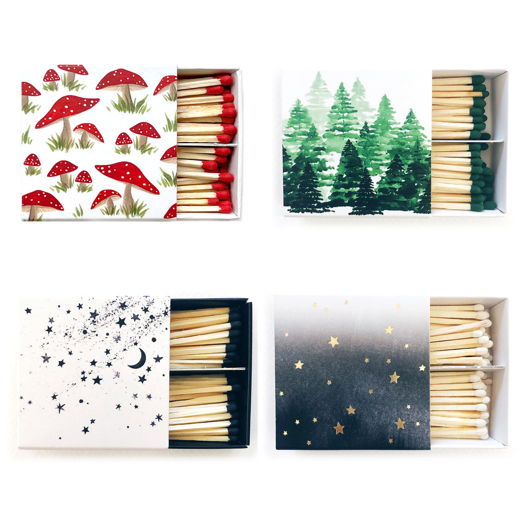 Set of 4 Matches - Holiday