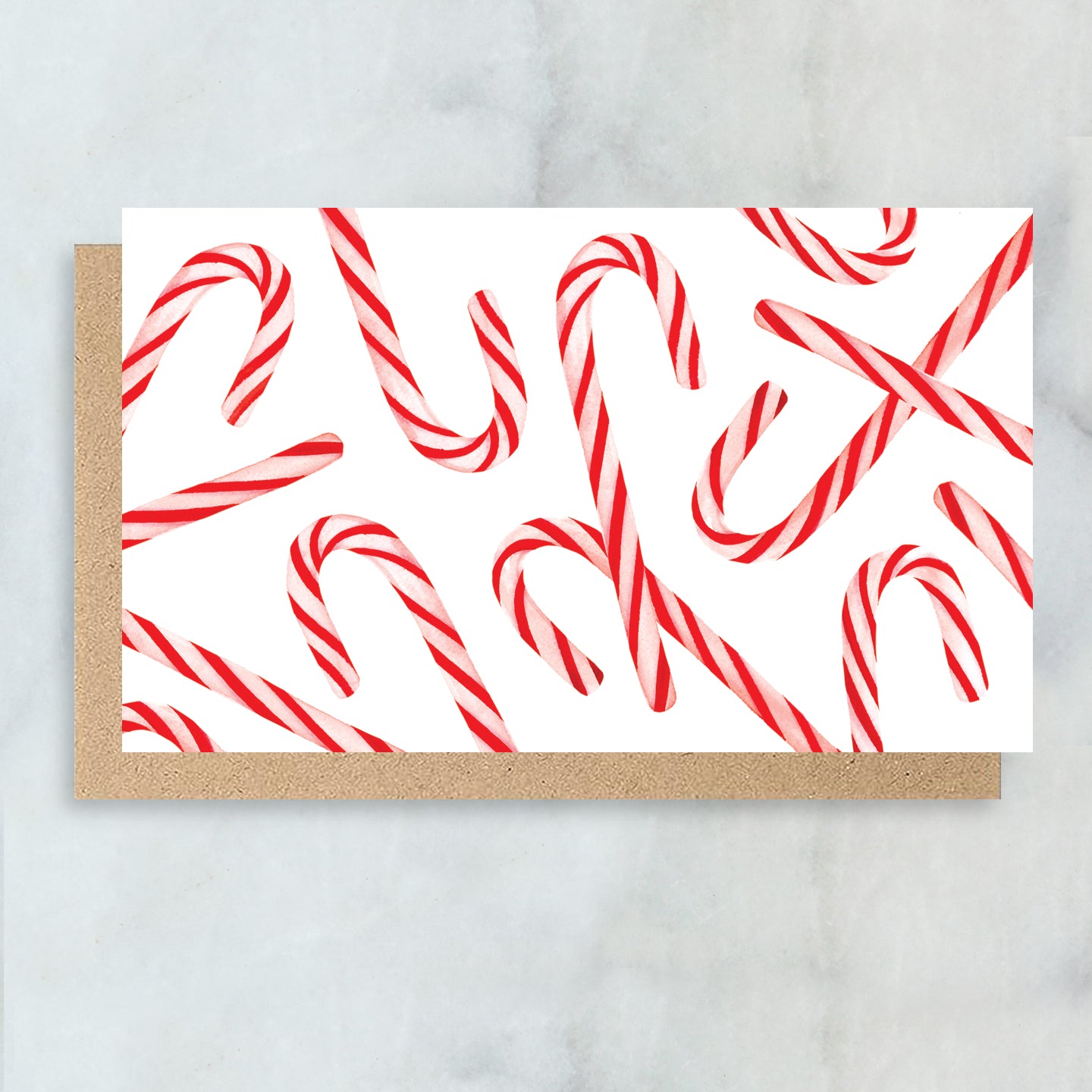 Candy Canes Mini Cards- Boxed Set of 6