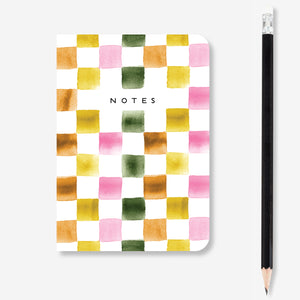 Checkerboard Mini Notebook
