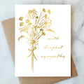 Bouquet Sympathy Card