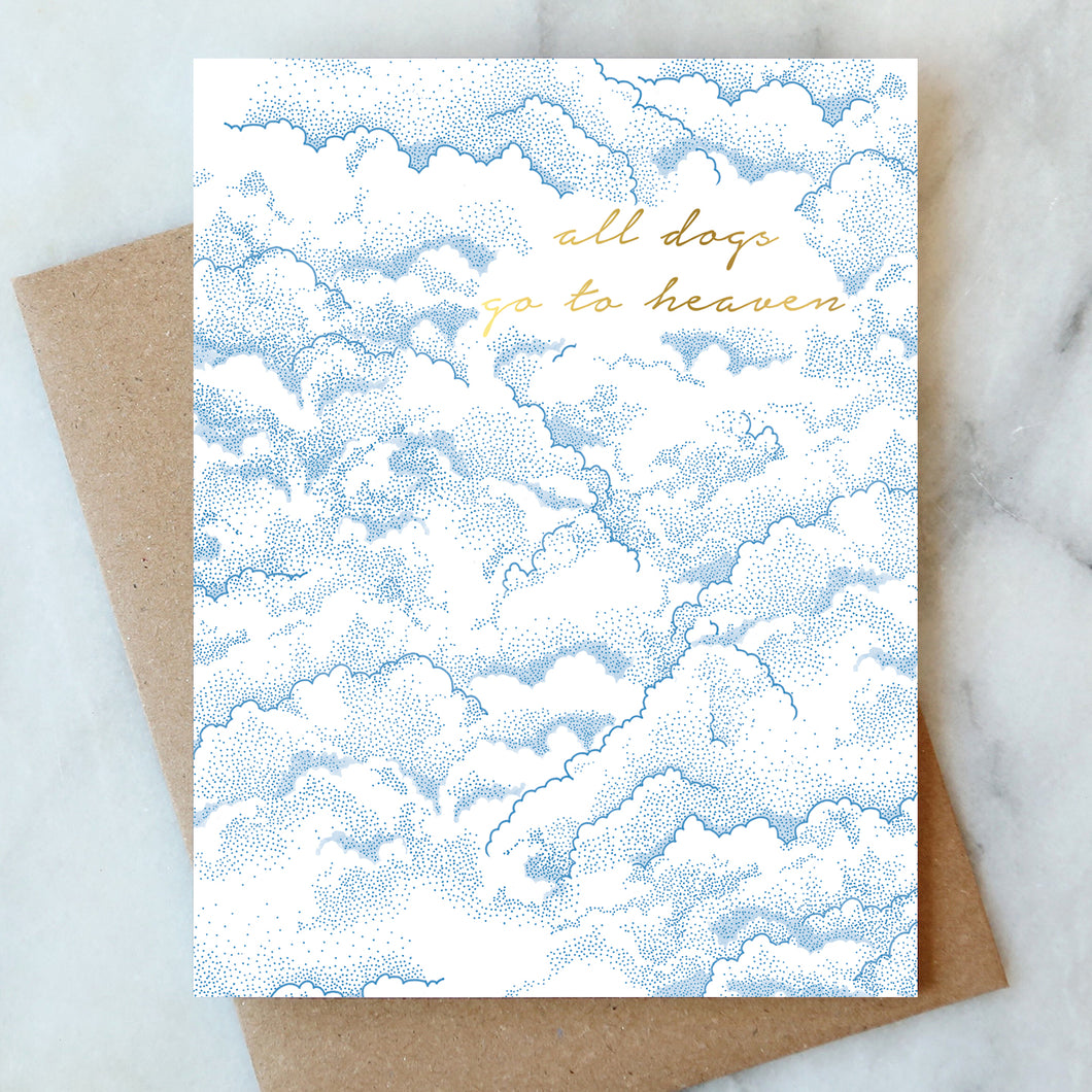 All Dogs Go To Heaven Card
