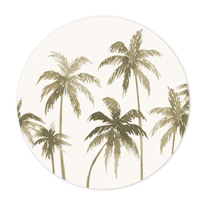 Sandy Palm Trees Sticker