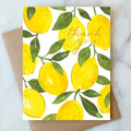 Lemon Thank You Card