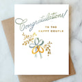 Wedding Rings Congratulations Card
